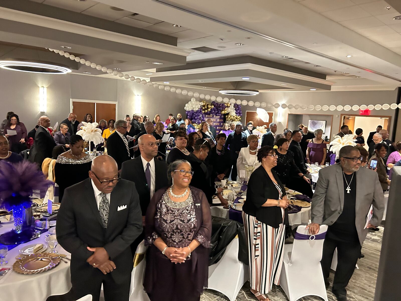 Around 260 people traveled from all over Ohio and as far as Detroit to help the National Council of Negro Women Clark County Springfield Section celebrate it's 75th Anniversary Gala on Saturday evening at the Courtyard by Marriott. The event included guest speakers, section history, recognition of senior members and other achievements.