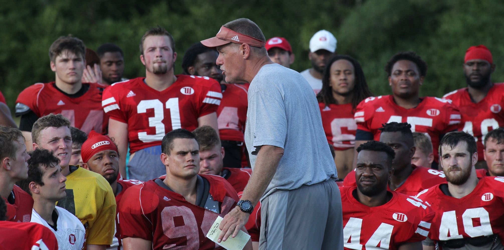 Photos: Wittenberg football preseason practice