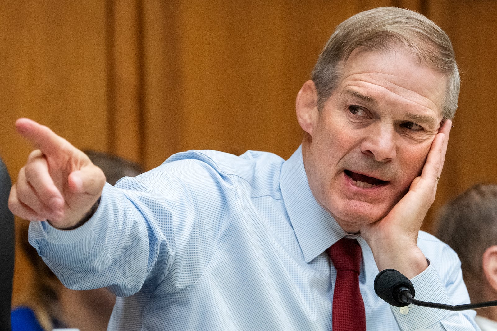 FILE - House Judiciary Committee Chair Rep. Jim Jordan, R-Ohio, speaks during a hearing, June 4, 2024, on Capitol Hill in Washington. (AP Photo/Jacquelyn Martin, File)