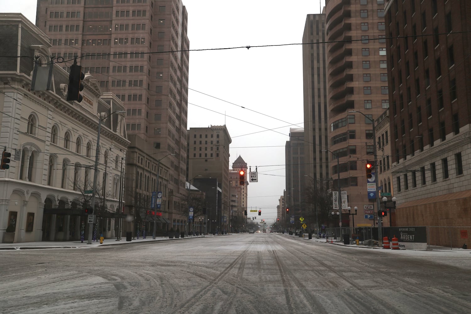 Winter weather strikes the Miami Valley