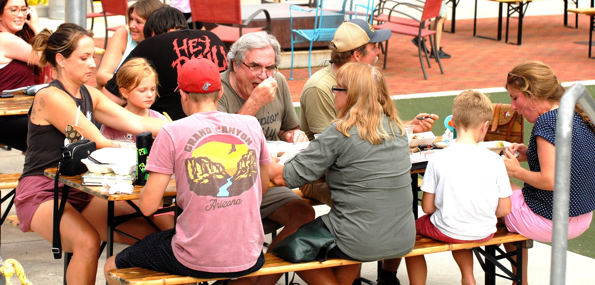 Did we spot you at Champion City Food Truck Rally at Mother Stewart's Brewing?