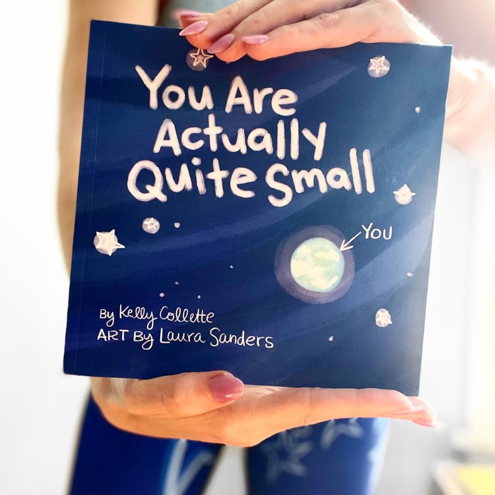 "You are Actually Quite Small," a children's book written by Cincinnati-based comedian Kelly Collette. CONTRIBUTED