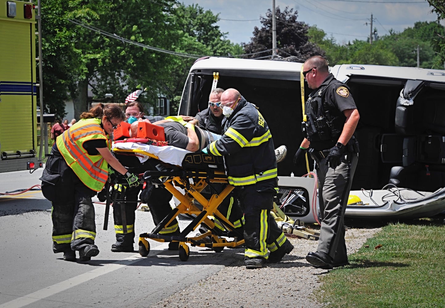 Two vehicle accident route 40 7800 block