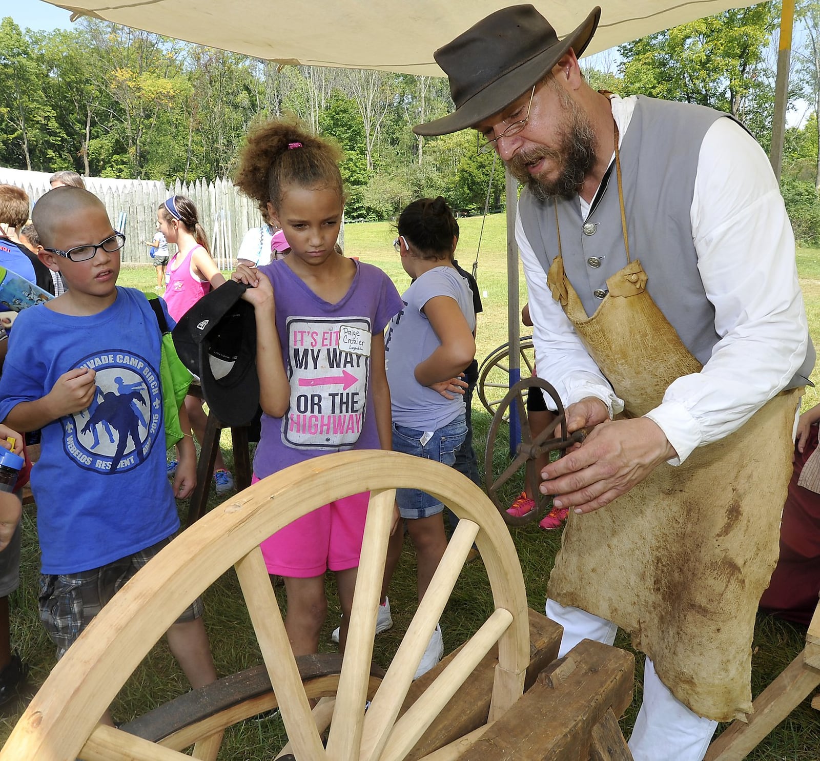 Step back in time at the Fair at New Boston, Labor Day weekend in Springfield. BILL LACKEY/STAFF FILE PHOTO