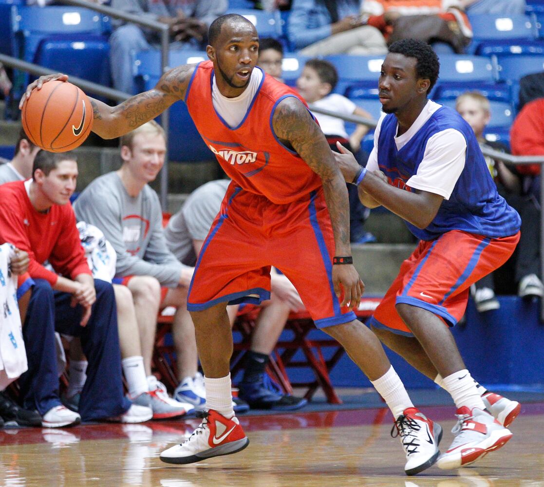 UD Red & Blue Basketball Scrimmage