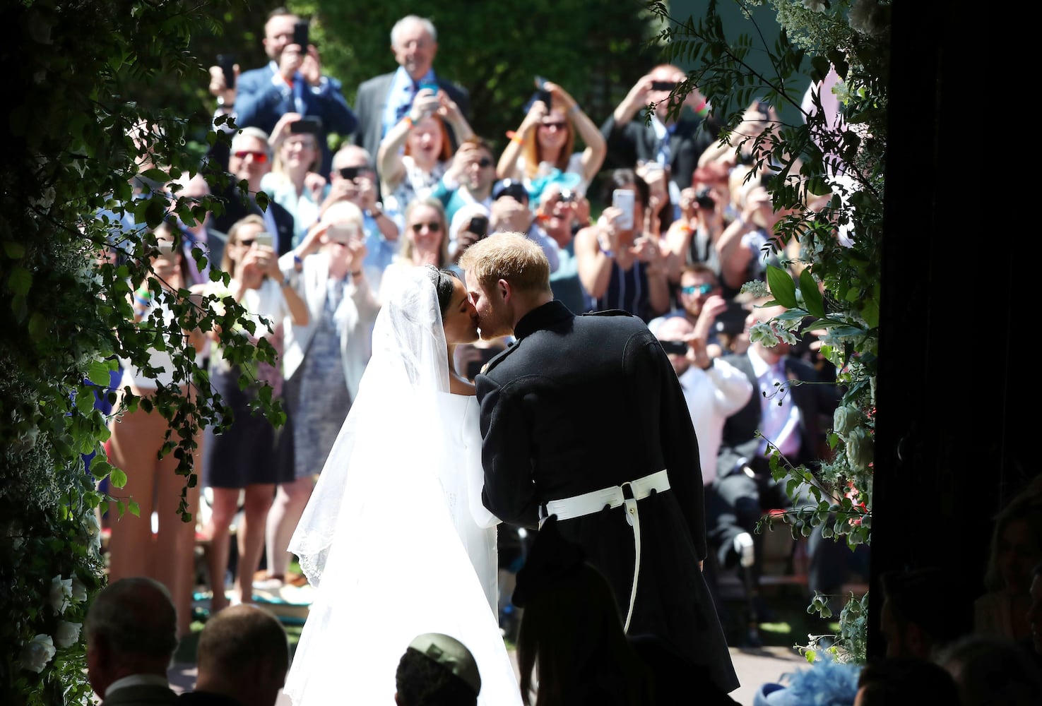 Photos: Prince Harry and Meghan Markle marry at Windsor Castle