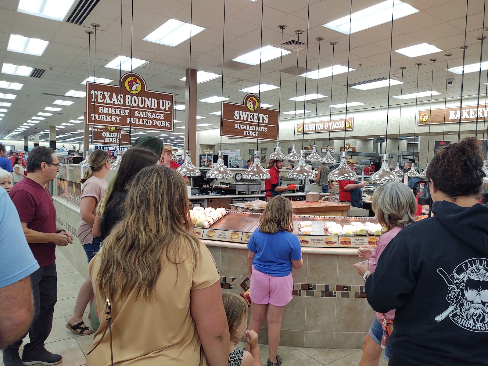 The inside of the Buc-ee's in Richmond, Kentucky is seen here in June 2023. PAUL SCHAFFER/STAFF