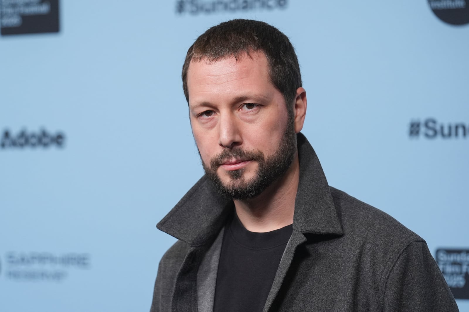 Mstyslav Chernov attends the premiere of "2000 Meters to Andriivka" during the Sundance Film Festival on Thursday, Jan. 23, 2025, at The Ray Theatre in Park City, Utah. (AP Photo/Chris Pizzello)