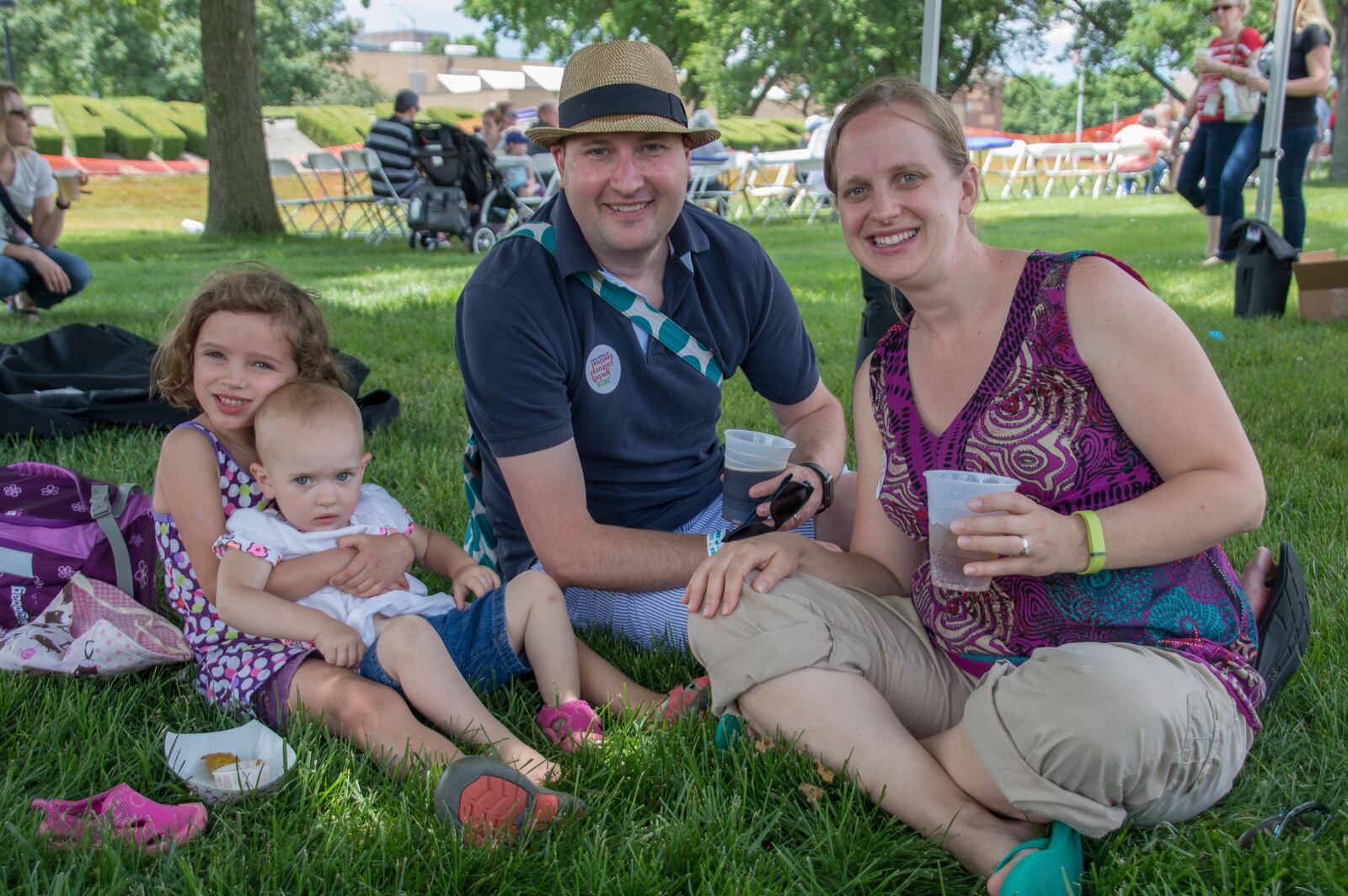 Members and non-members of the Dayton Jewish community celebrated an afternoon of traditions, faith, food, drinks and entertainment at Temple Israel, 130 Riverside Drive, Dayton, on Sunday, June 5. (TOM GILLIAM/CONTRIBUTED)