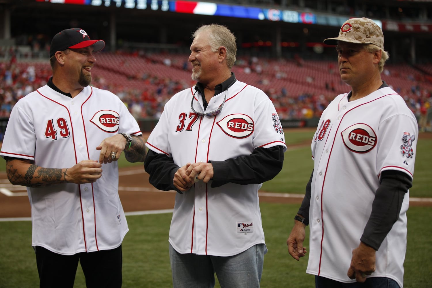 ‘Nasty Boy’ Charlton talks glory days prior to Opening Day parade