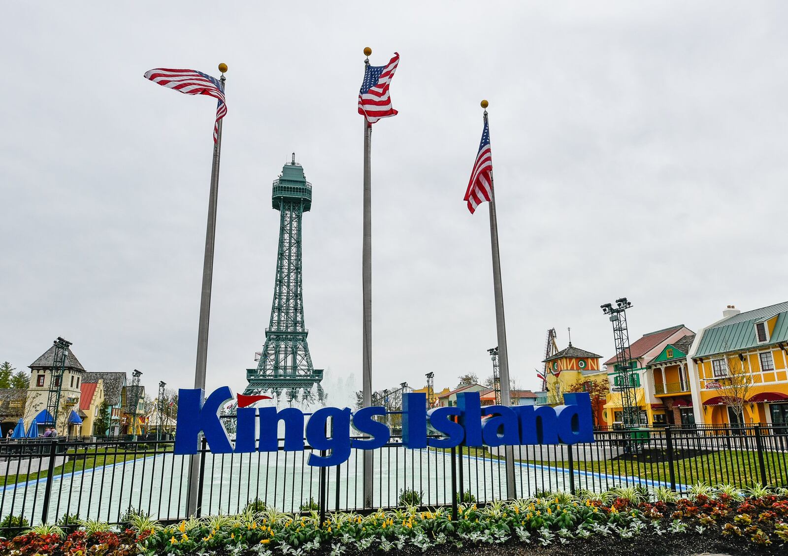 Kings Island opens to passholders April 19, 2019, and to the public the following day. NICK GRAHAM/STAFF