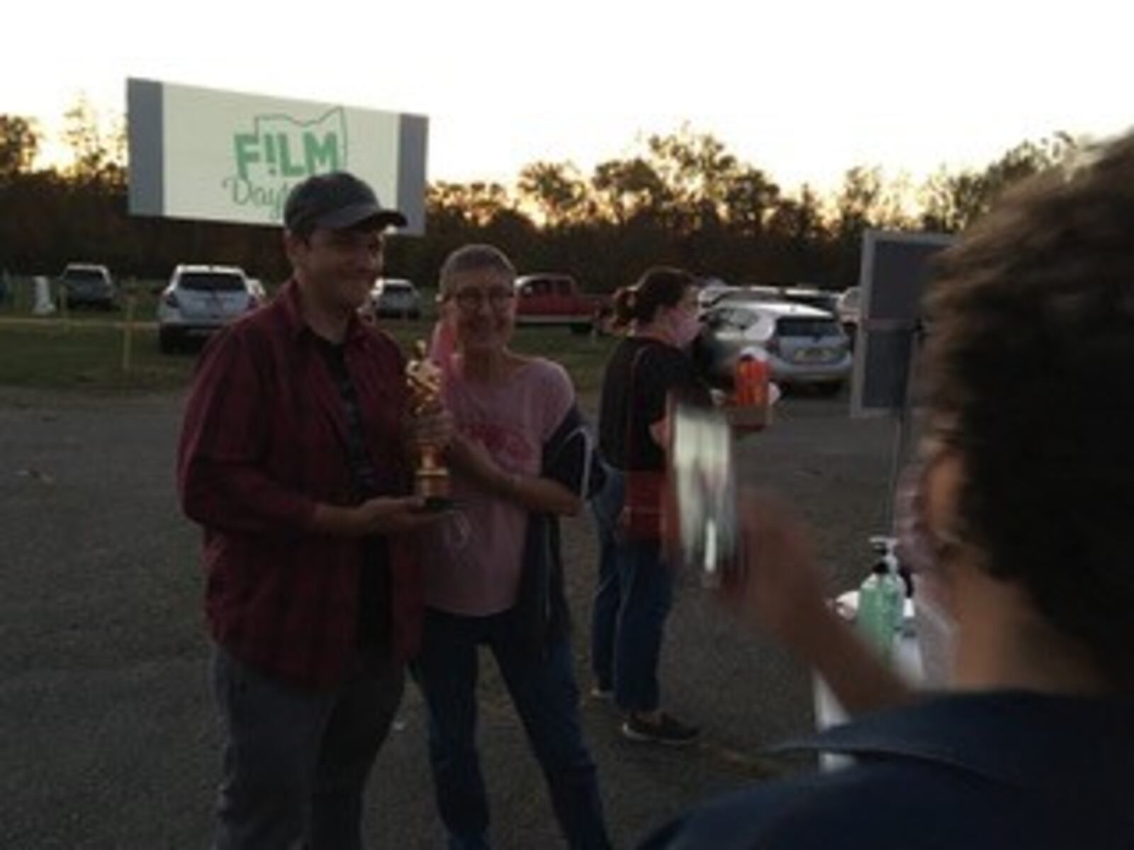 Premiere of "9 To 5" at the Dixie Twin Drive-In.