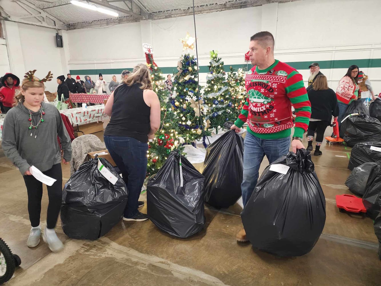 Salvation Army Toy Distribution