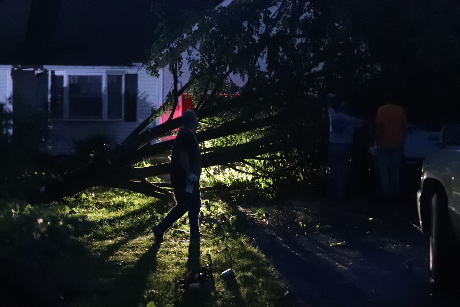 Tornado damage