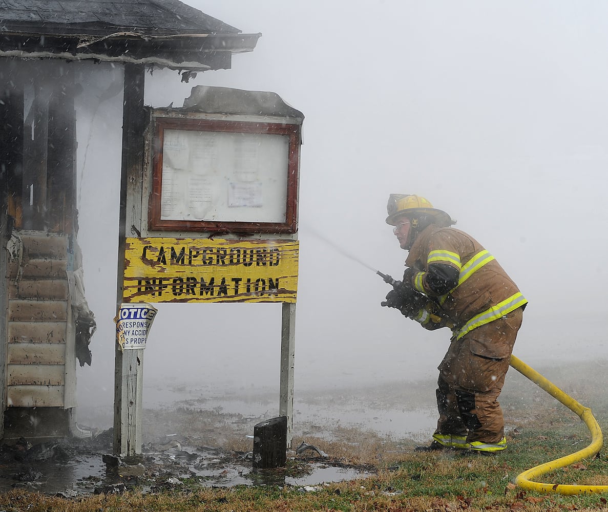 Church Campground Fire