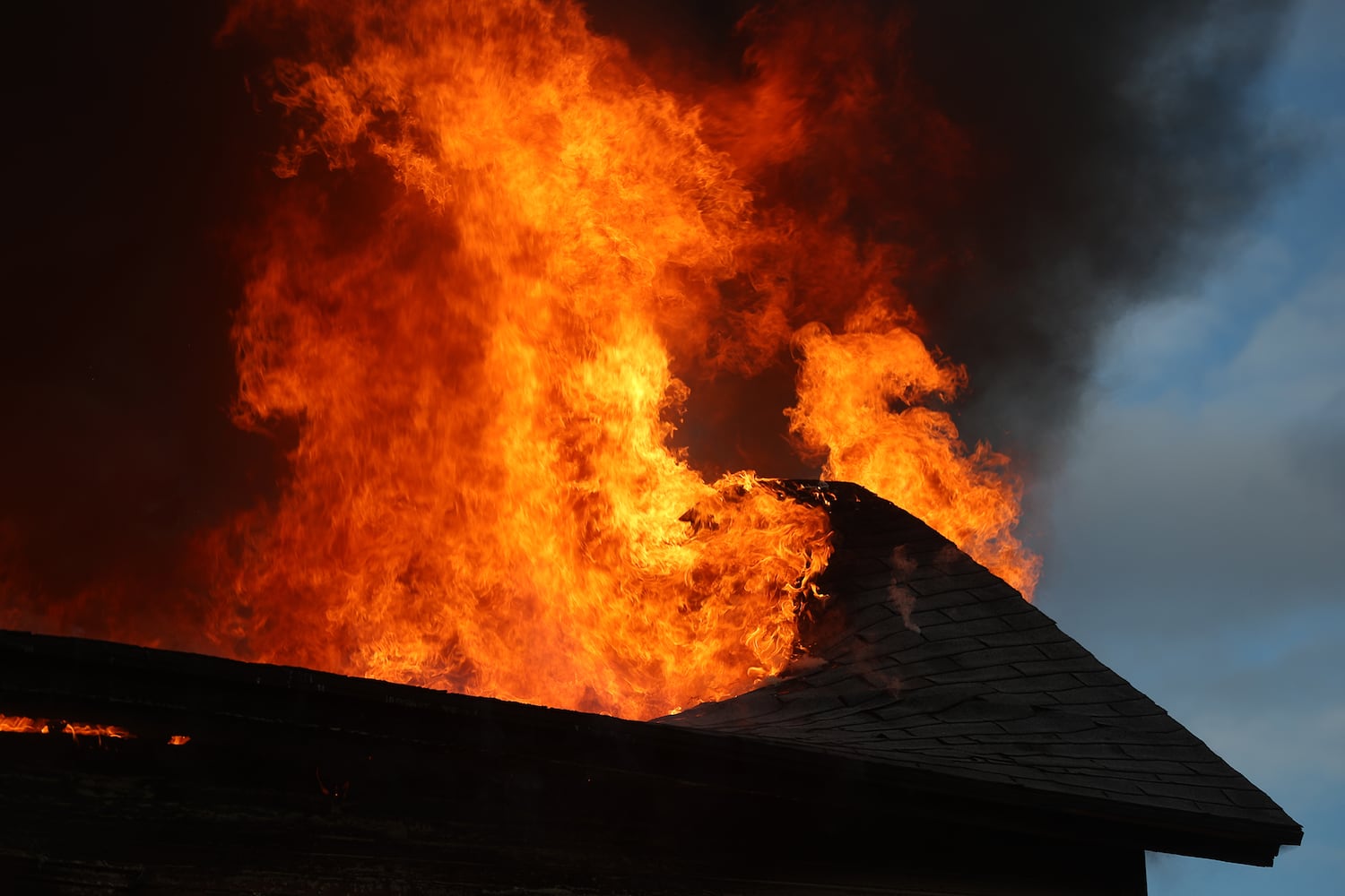 PHOTOS: Mechanicsburg Road Fire