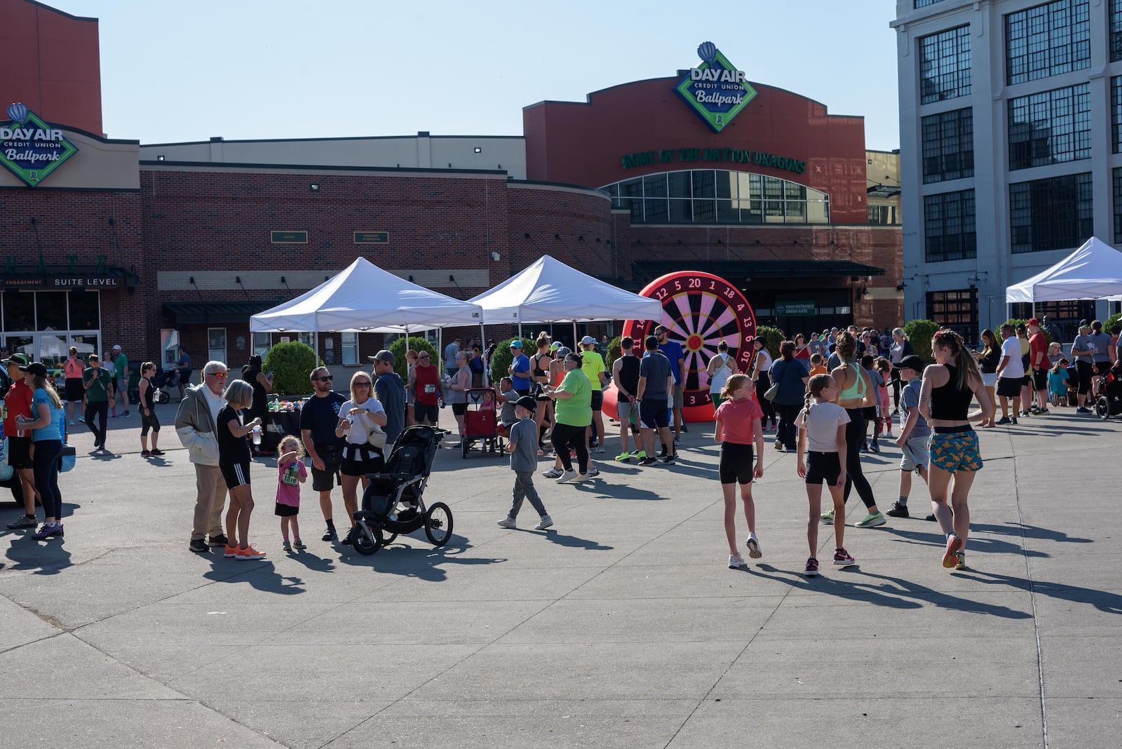 The Dayton Dragons hosted the Dragons 5K at Day Air Ballpark in downtown Dayton on Saturday, July 20, 2024. With over 2,000 participants, the timed race is one of the largest in the Miami Valley. TOM GILLIAM / CONTRIBUTING PHOTOGRAPHER