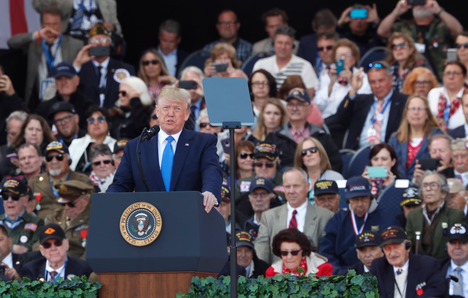 Photos: Trump, world leaders mark 75th anniversary of D-Day in Normandy