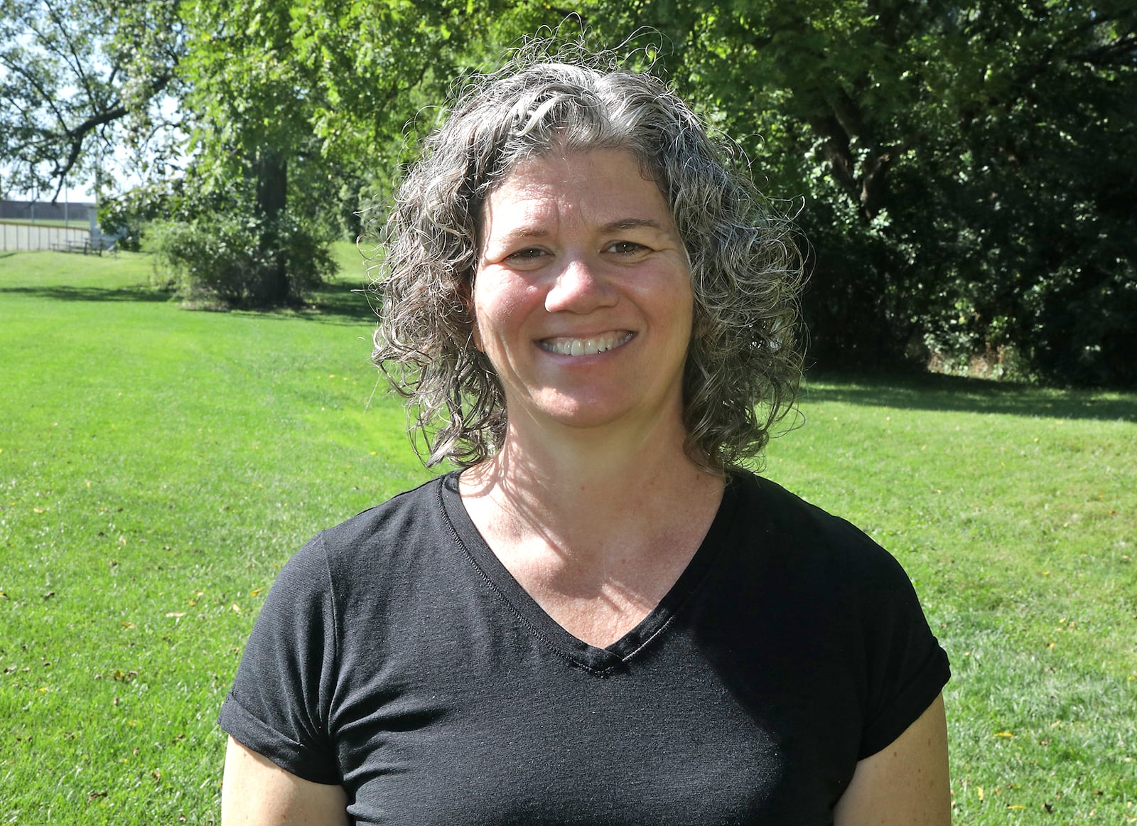 Angela Jones, Tecumseh High School science teacher. BILL LACKEY/STAFF