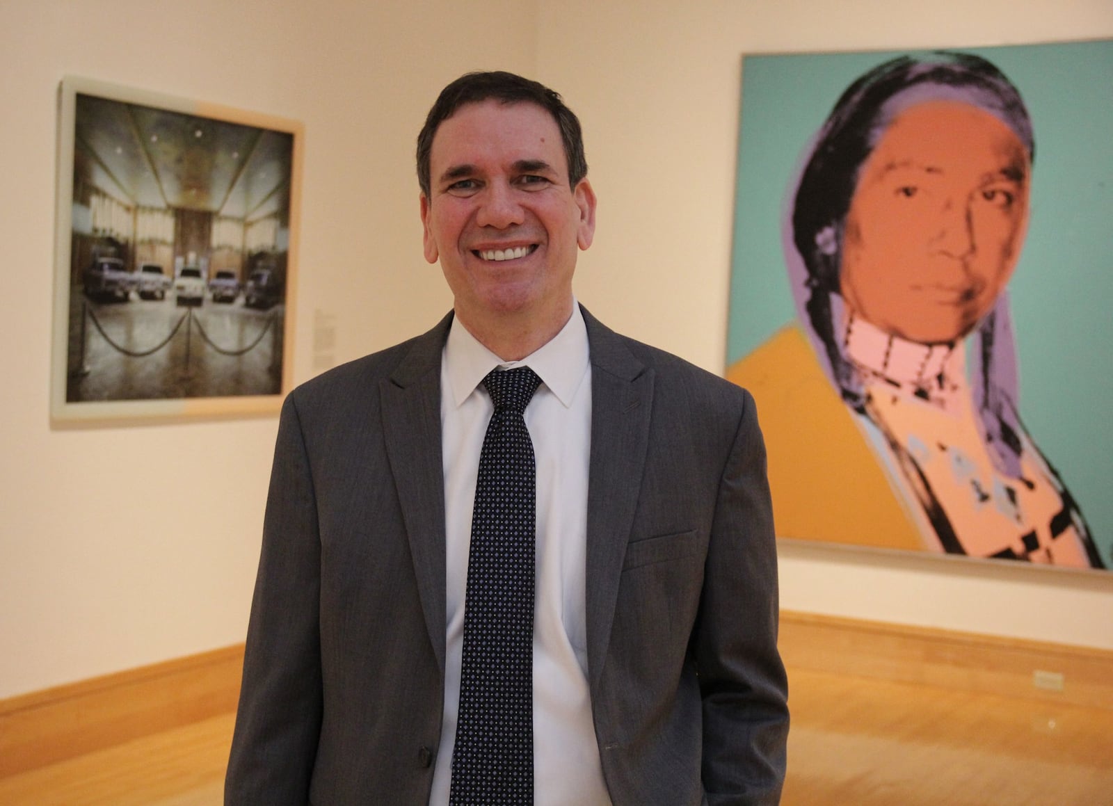 Chief curator Jerry Smith at the Dayton Art Institute. CONTRIBUTED