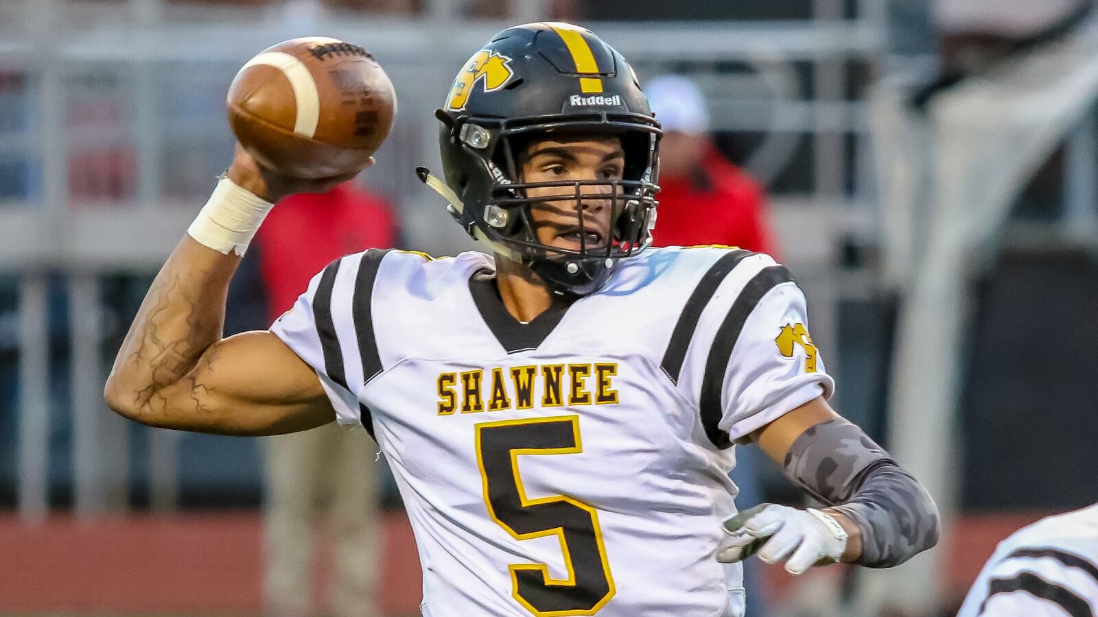 Shawnee High School senior Robie Glass is the Southwest All-District Division V offensive player of the year. CONTRIBUTED PHOTO BY MICHAEL COOPER