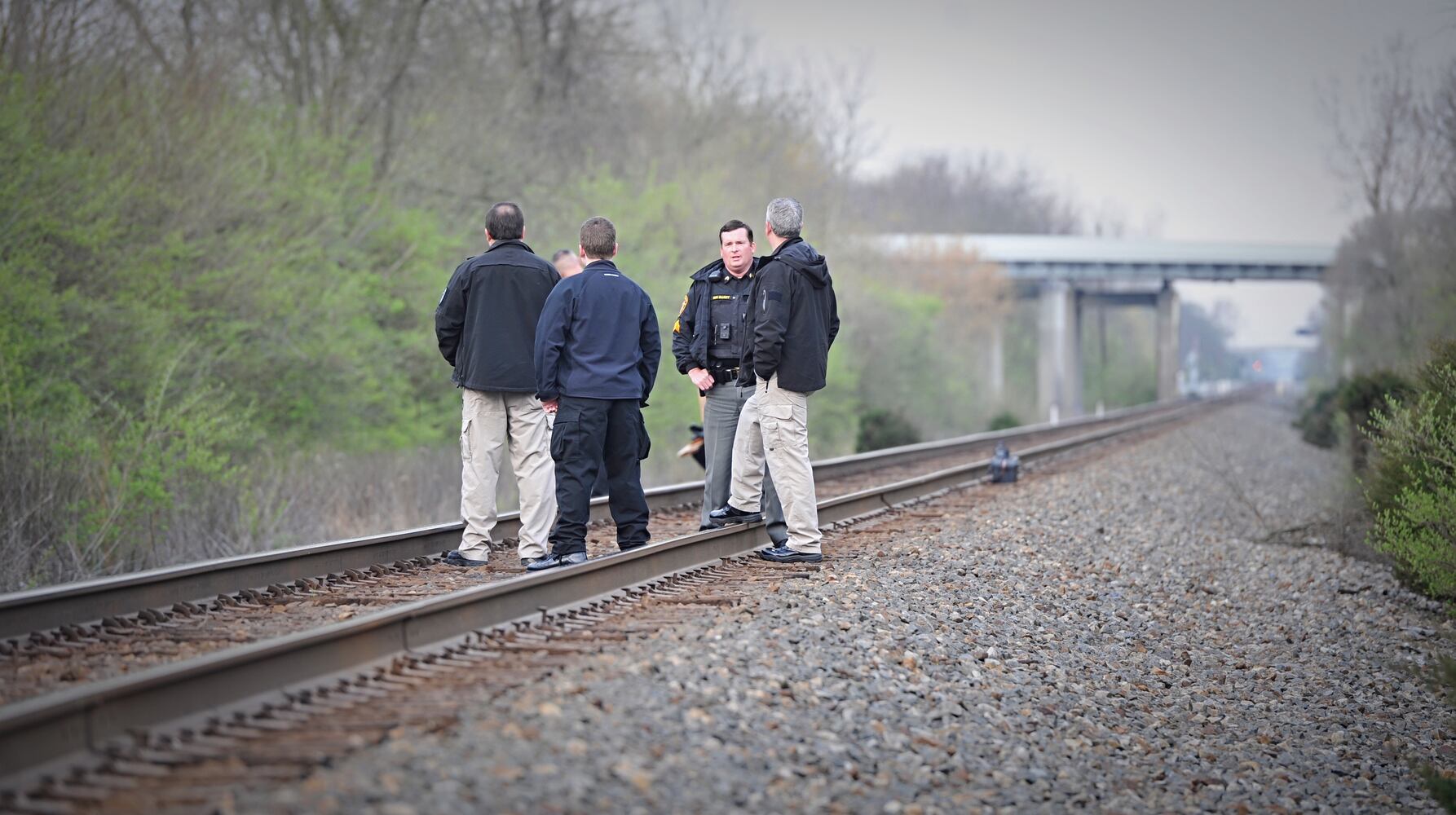 PHOTOS: Pedestrian killed by train in Clark County