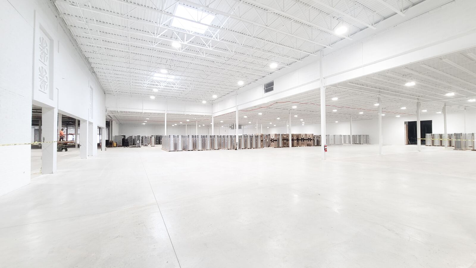 The interior of the building is where tenants like Rittal North America have taken root. Photo provided by Industrial Commercial Properties.