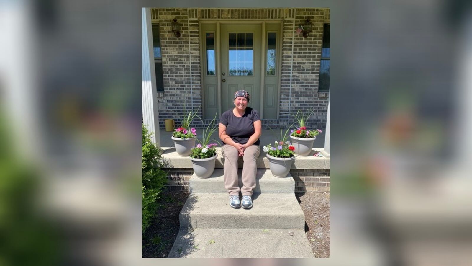 The Tecumseh High School Junior Optimist Club landscaped a yard for Tammy Matt, one of the district’s bus drivers who is battling breast cancer as one of their most recent service projects. Contributed