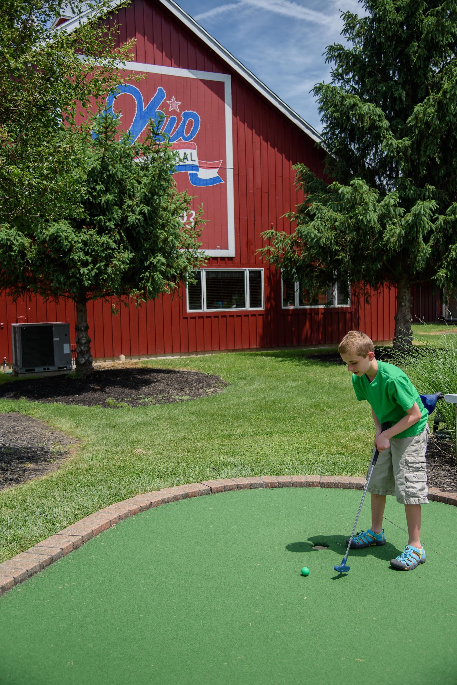 Young’s Jersey Dairy hosts an annual celebration each Memorial Day. Guests spent the days enjoying ice cream, miniature golf, the driving range, batting cages, slides and carnival rides. PHOTO / TOM GILLIAM PHOTOGRAPHY