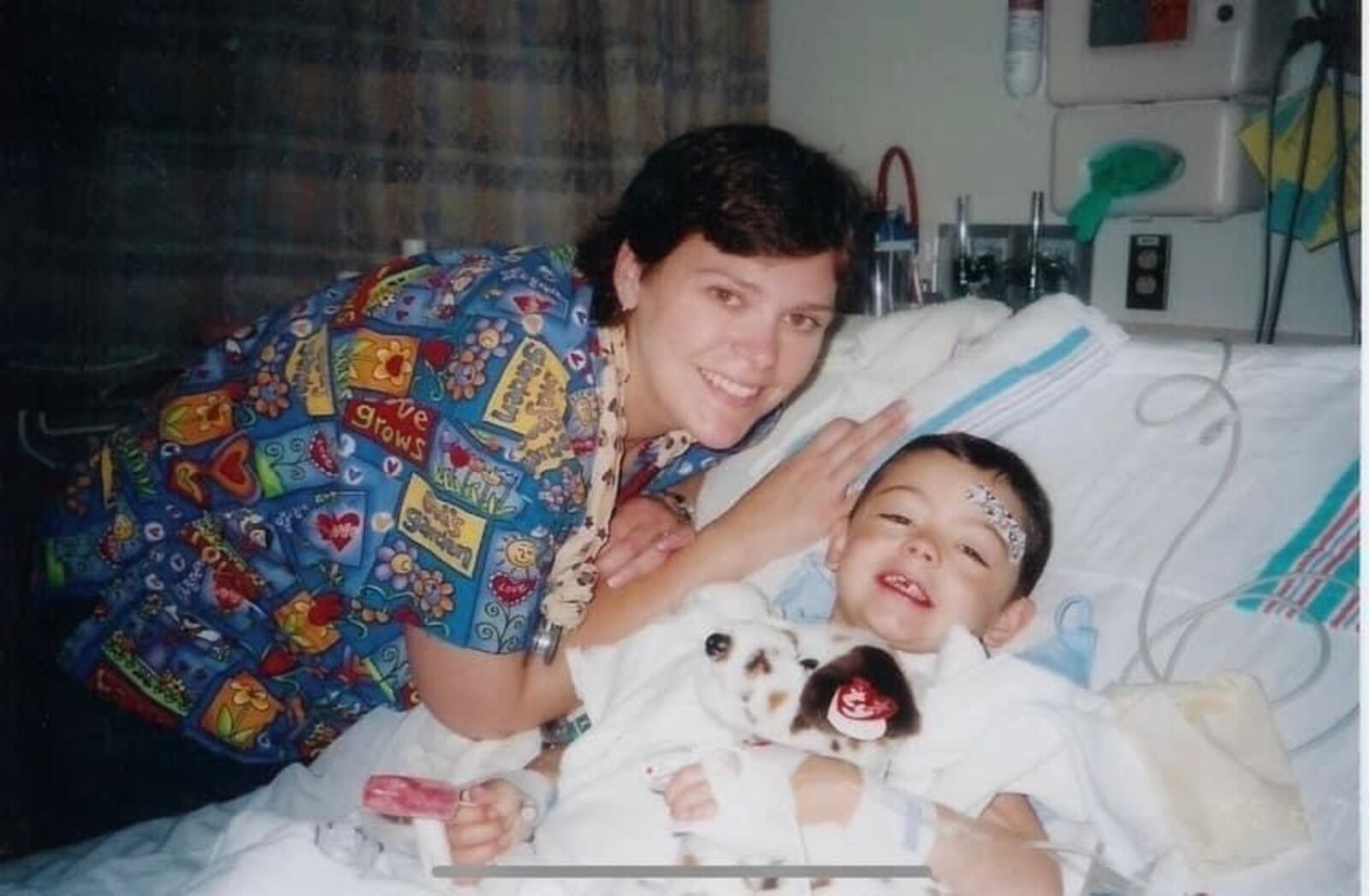 Amanda Donnelly poses with then-patient Alaina Tuttle. Donnelly took care of Tuttle after surgeries for cancer, and the two now work together as nurses at Mercy Health - Springfield. CONTRIBUTED PHOTO