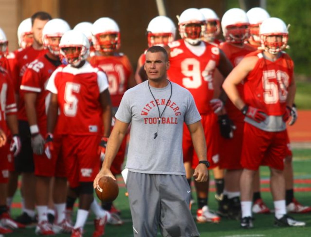 Wittenberg starts football practice