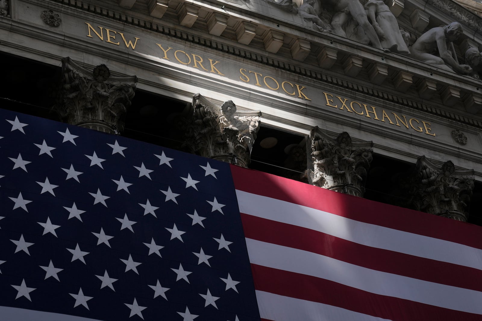 The New York Stock Exchange is seen in New York, Wednesday, Feb. 26, 2025. (AP Photo/Seth Wenig)