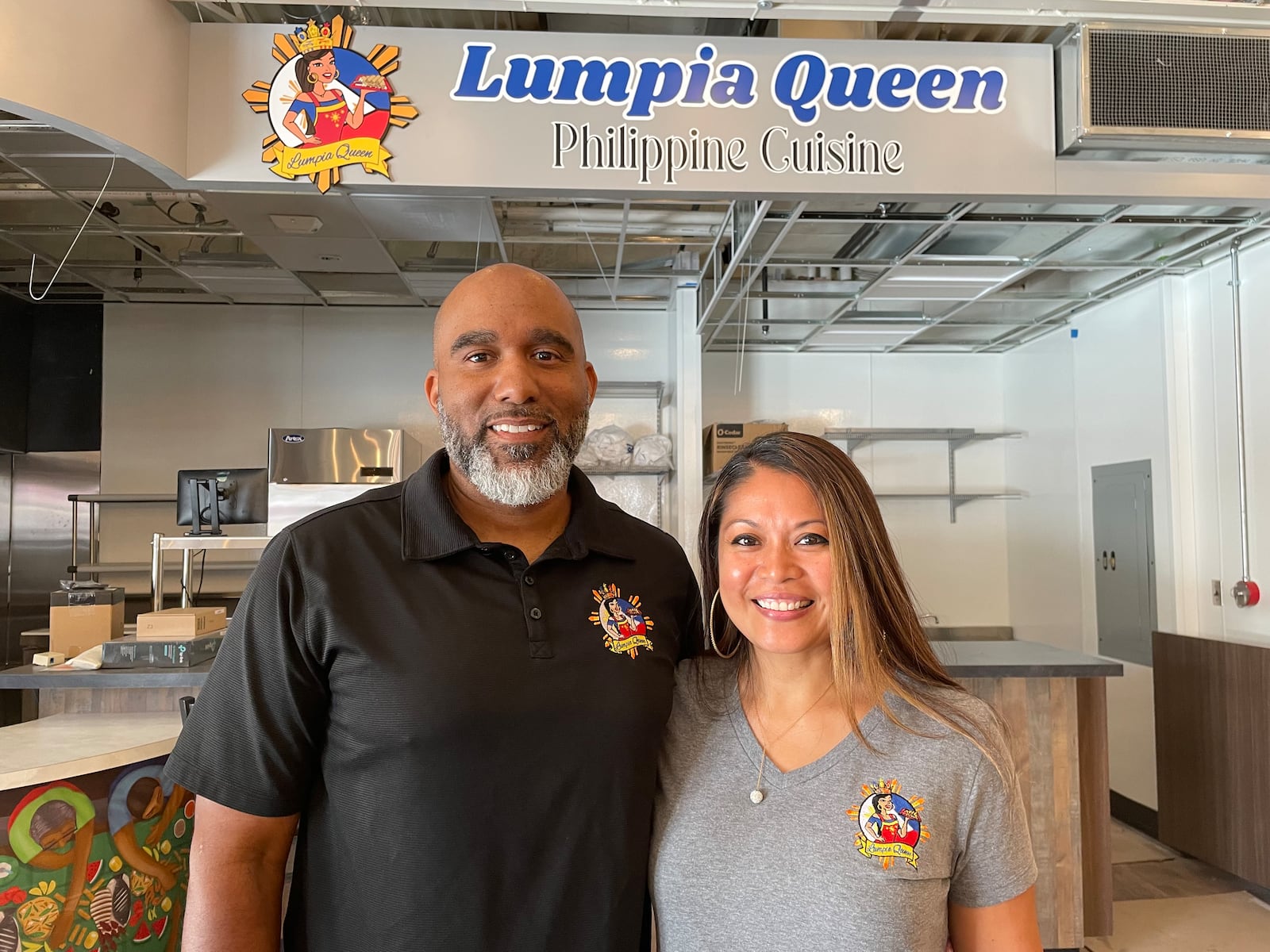 The Lumpia Queen owners, Catherine and Damon Roberts, opened their first brick-and-mortar restaurant in W. Social Tap & Table in 2022. NATALIE JONES/STAFF