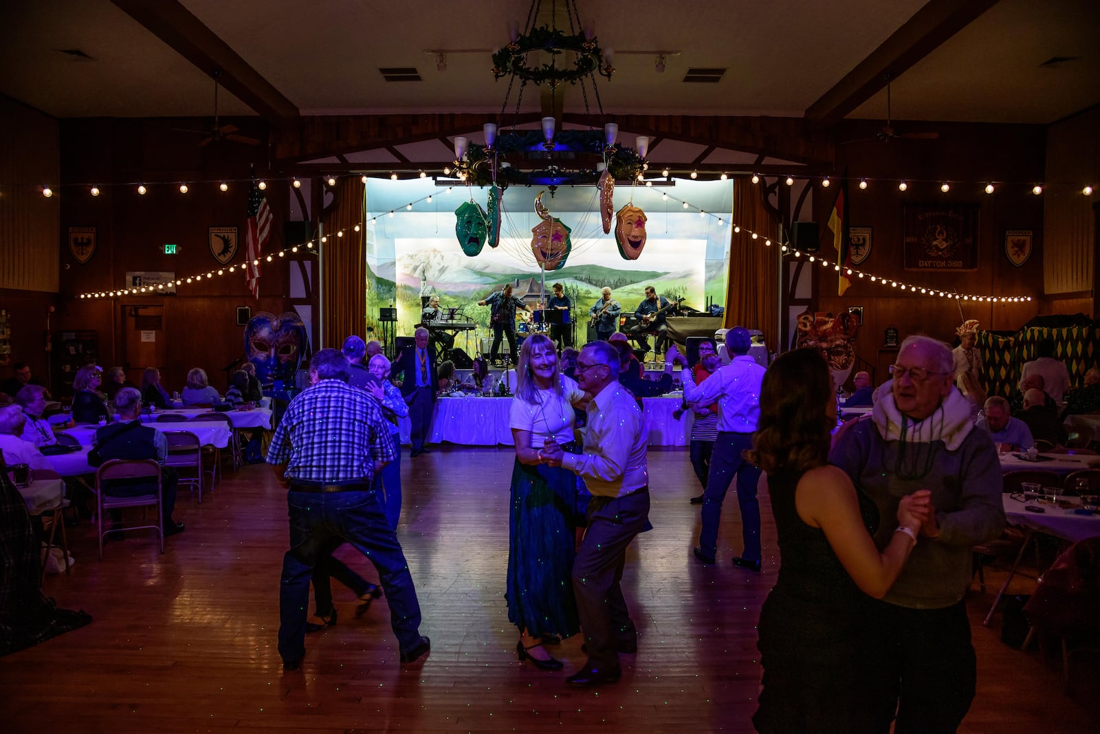 The Dayton Liederkranz Turner German Club celebrated Mardi Gras, German style, over the weekend on Saturday, March 2. The event was a masquerade with a theme of Heroes and Villains. TOM GILLIAM / CONTRIBUTING PHOTOGRAPHER