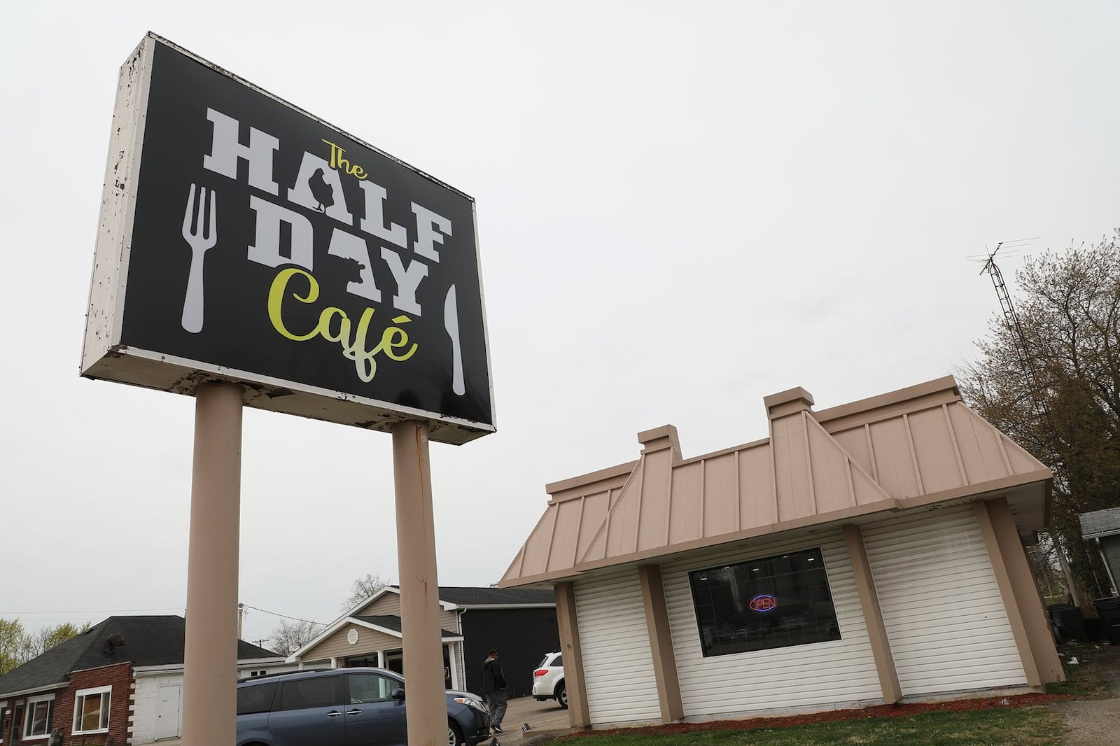 The Half Day Cafe on North Main Street in Urbana. BILL LACKEY/STAFF