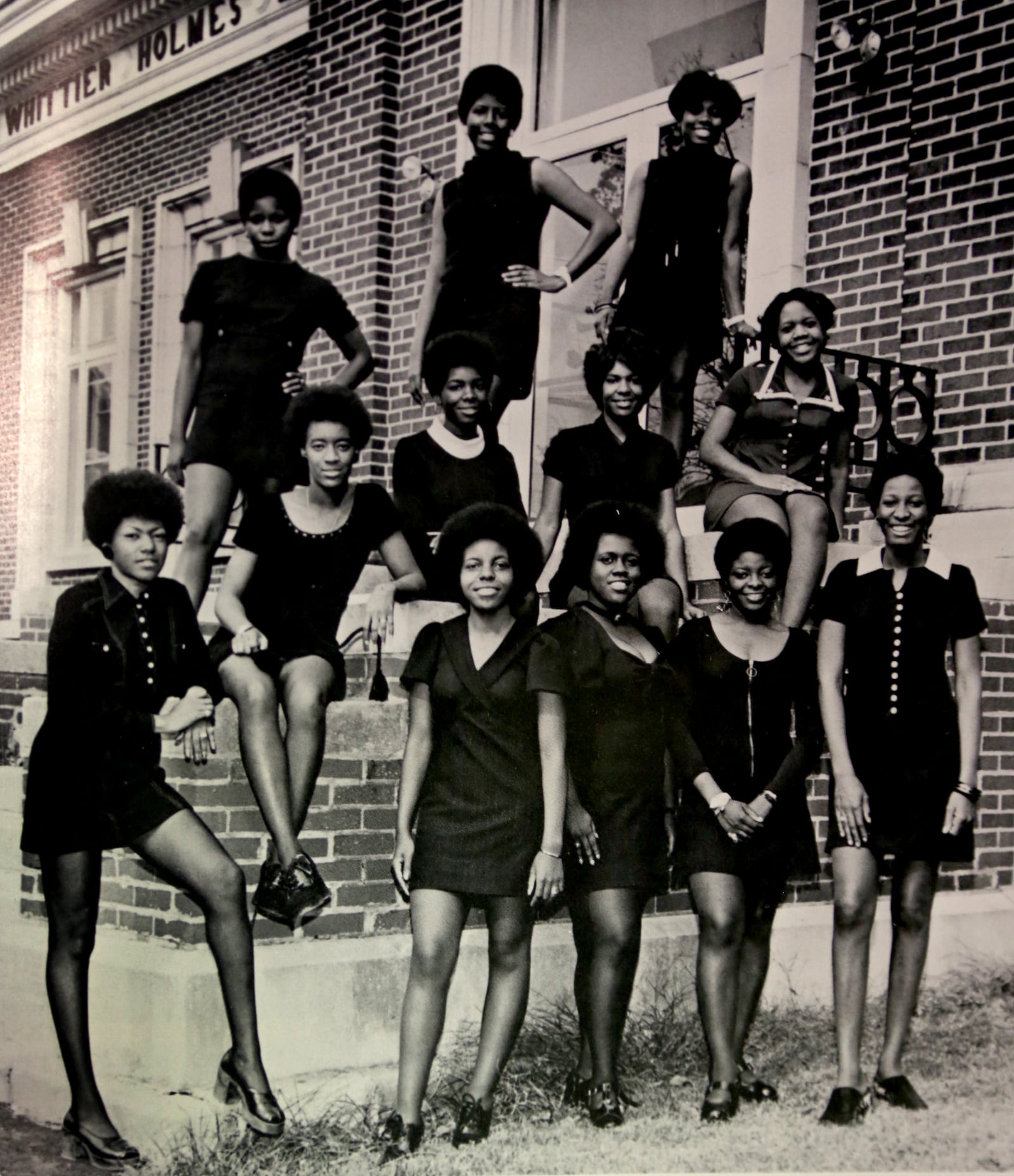 Wilberforce University students 1975. PHOTO COURTESY OF THE REMBERT E. STOKES ARCHIVES AND SPECIAL COLLECTIONS