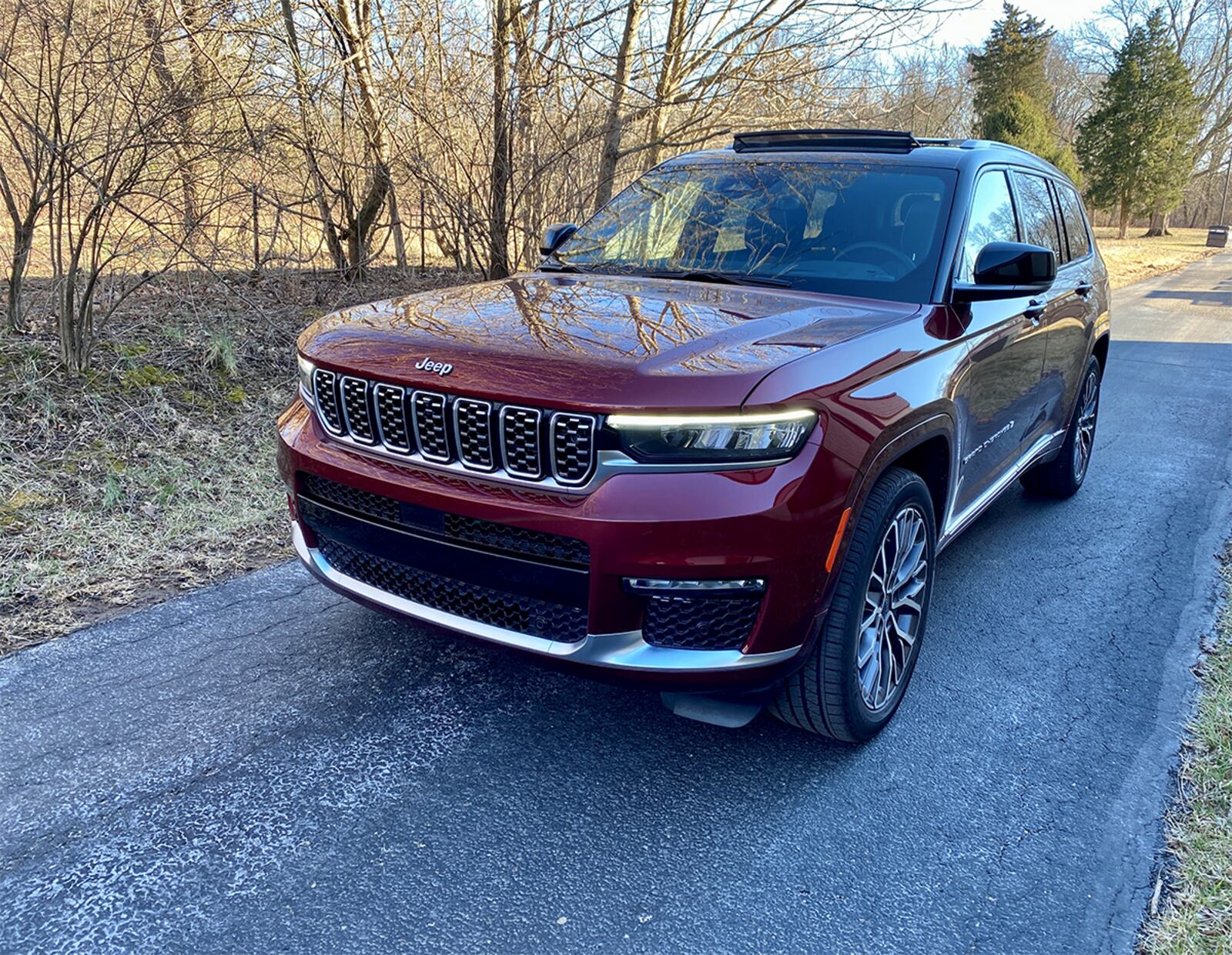 For the 2022 model year, the Grand Cherokee L is mostly a carryover after its introduction last model year. It has that iconic waterfall grille that has been part of Jeep for so many years and also has a stout posture and a prototypical profile. CONTRIBUTED PHOTO/JIMMY DINSMORE