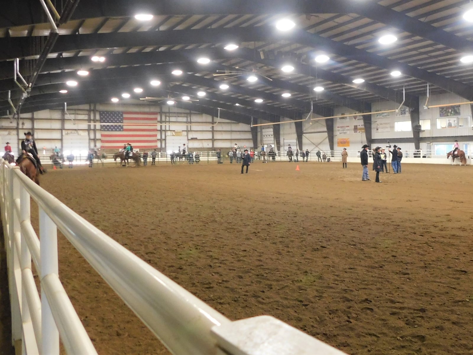 The Champions Center in Springfield hosts horse shows and competitions including this weekend's Youth Equestrian Development Association event. CONTRIBUTED