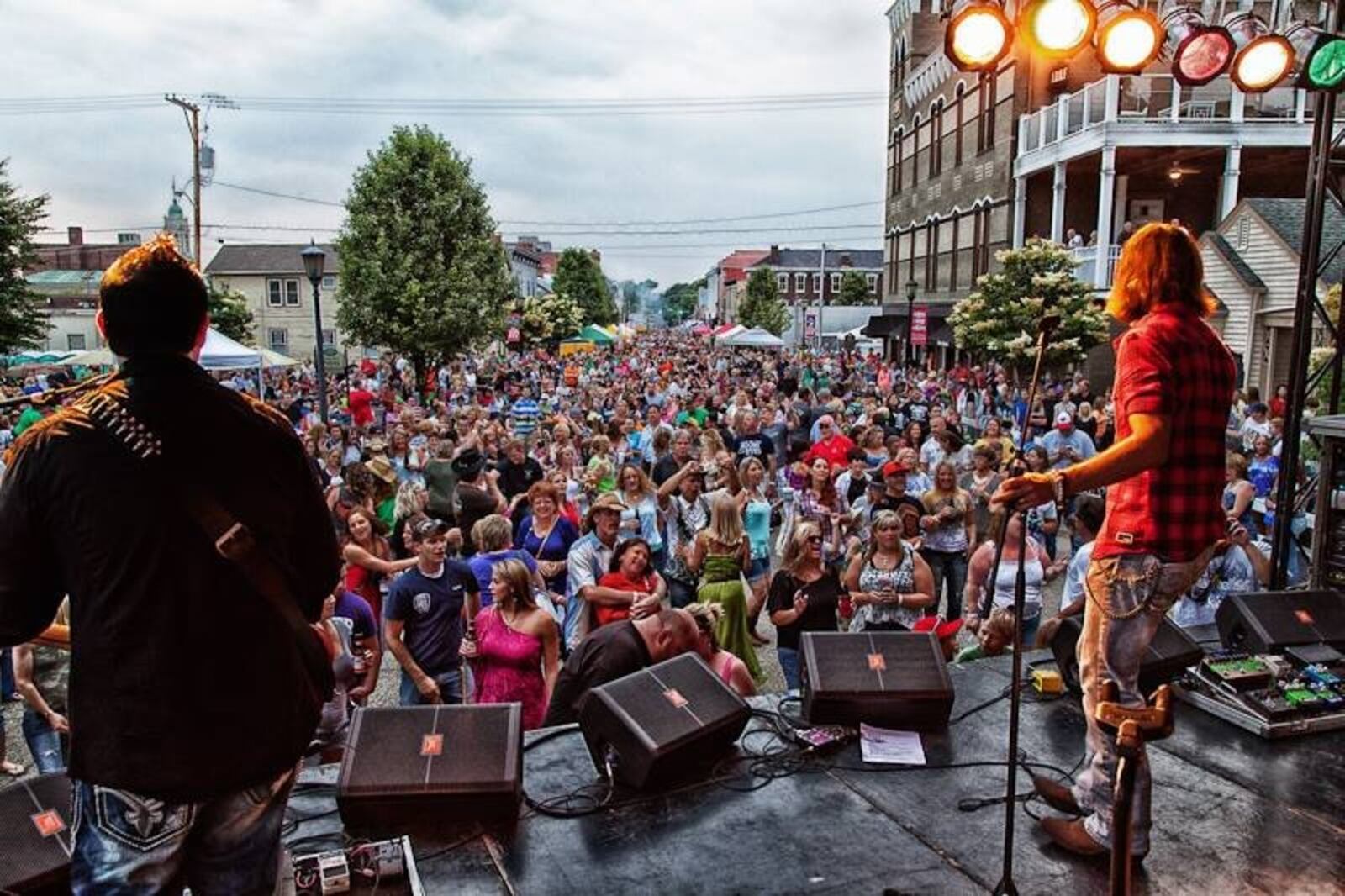 Kentucky-based country/gospel band Pistol Holler performs at last year’s Lebanon Music Festival. The group will return this weekend for the festival’s second year. CONTRIBUTED