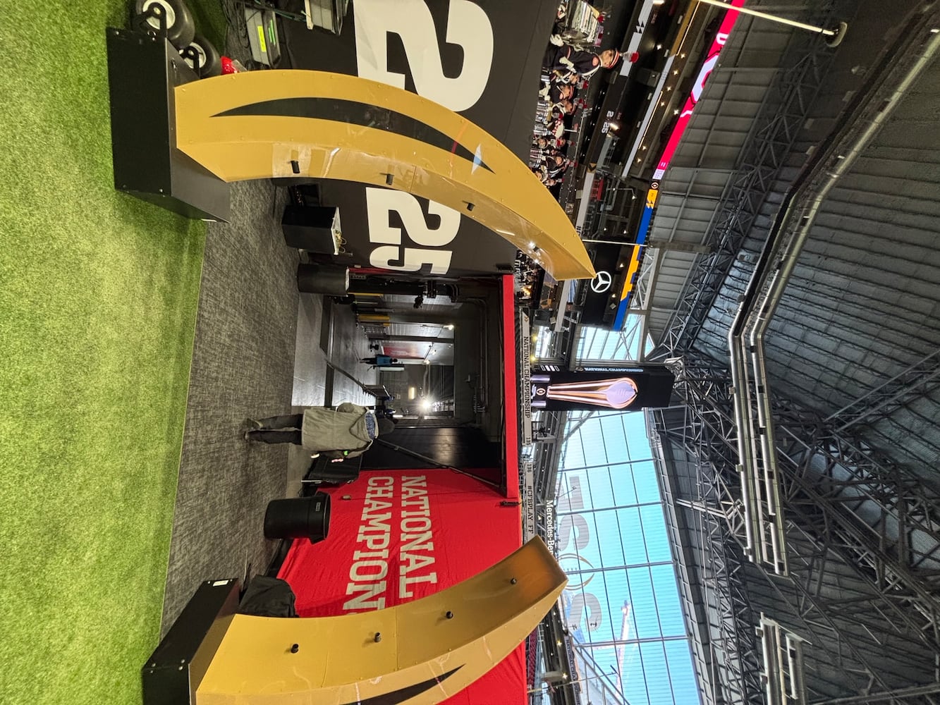 Ohio State tunnel CFP National Championship Game