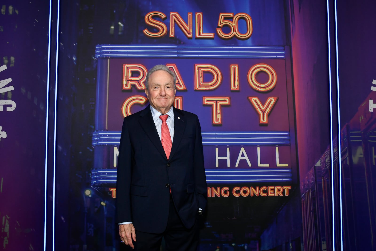 Lorne Michaels attends the SNL50: The Homecoming Concert at Radio City Music Hall on Friday, Feb. 14, 2025, in New York. (Photo by Evan Agostini/Invision/AP)