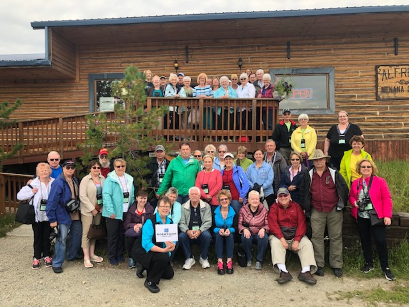 Dale and Marilyn Kissell visited Alaska on a group tour. CONTRIBUTED