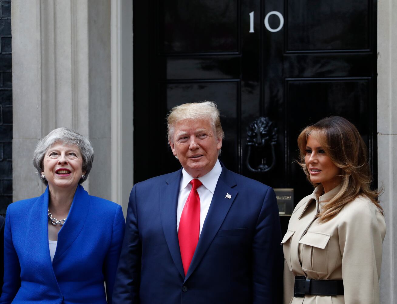 Photos: Trump arrives in United Kingdom for 3-day state visit