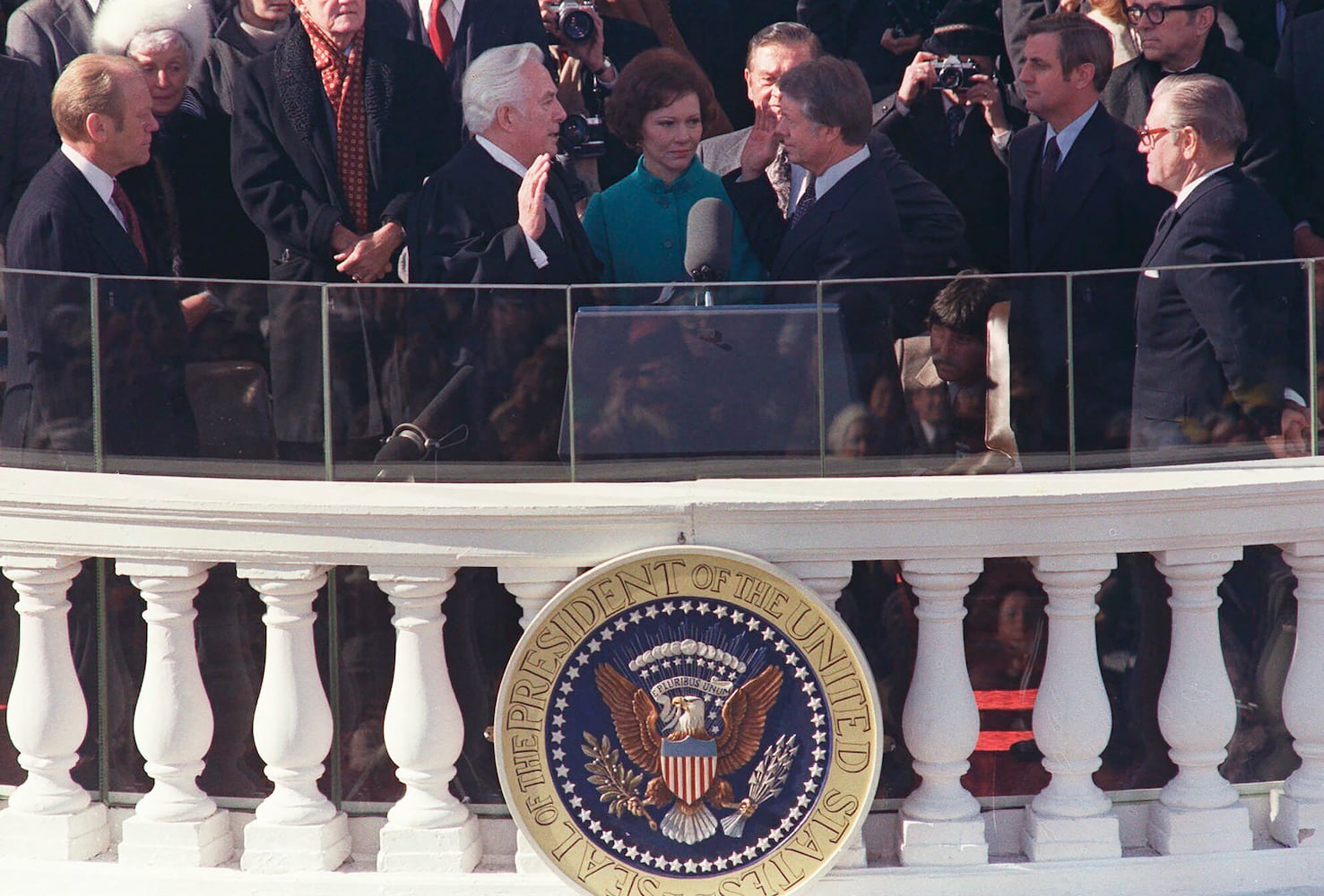 AP Was There Jimmy Carter Inauguration