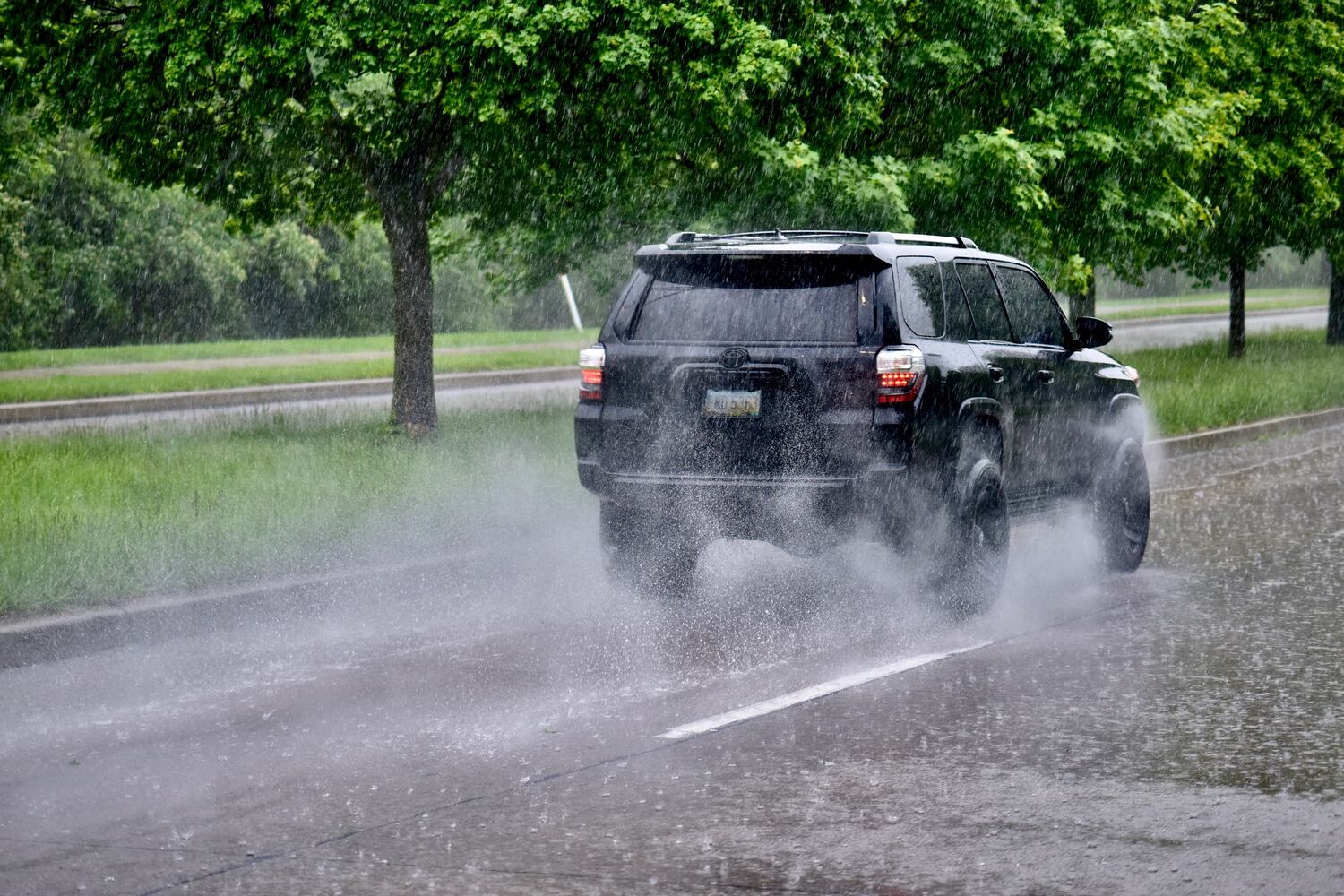 Photos: Storms bring heavy rain through Miami Valley