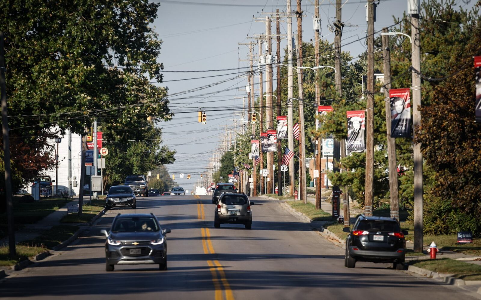 The village of New Lebanon is located in western Montgomery County and has 20 ballot items to consider in the November 2023 election. JIM NOELKER/STAFF