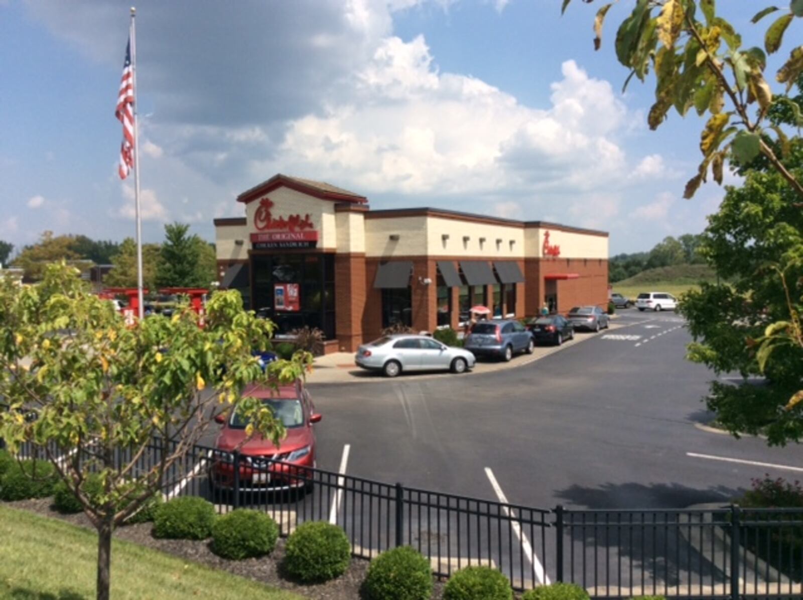 The Chick-fil-A in Beavercreek.