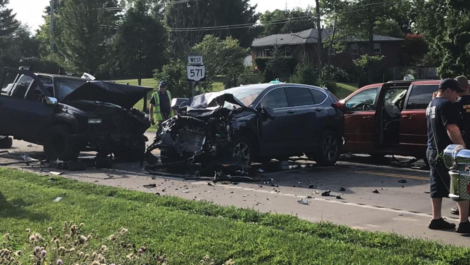 The husband of Northwestern Local school board member Elizabeth ‘Libbee’ Hasting was killed in a crash in Miami County over the weekend and she was critically injured.