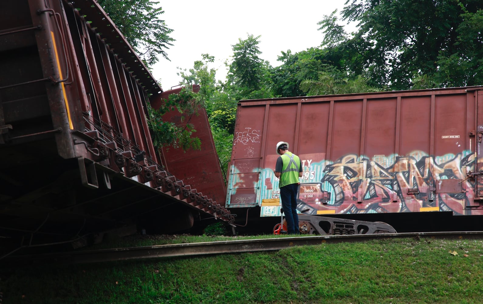 Springfield Train Derailment 