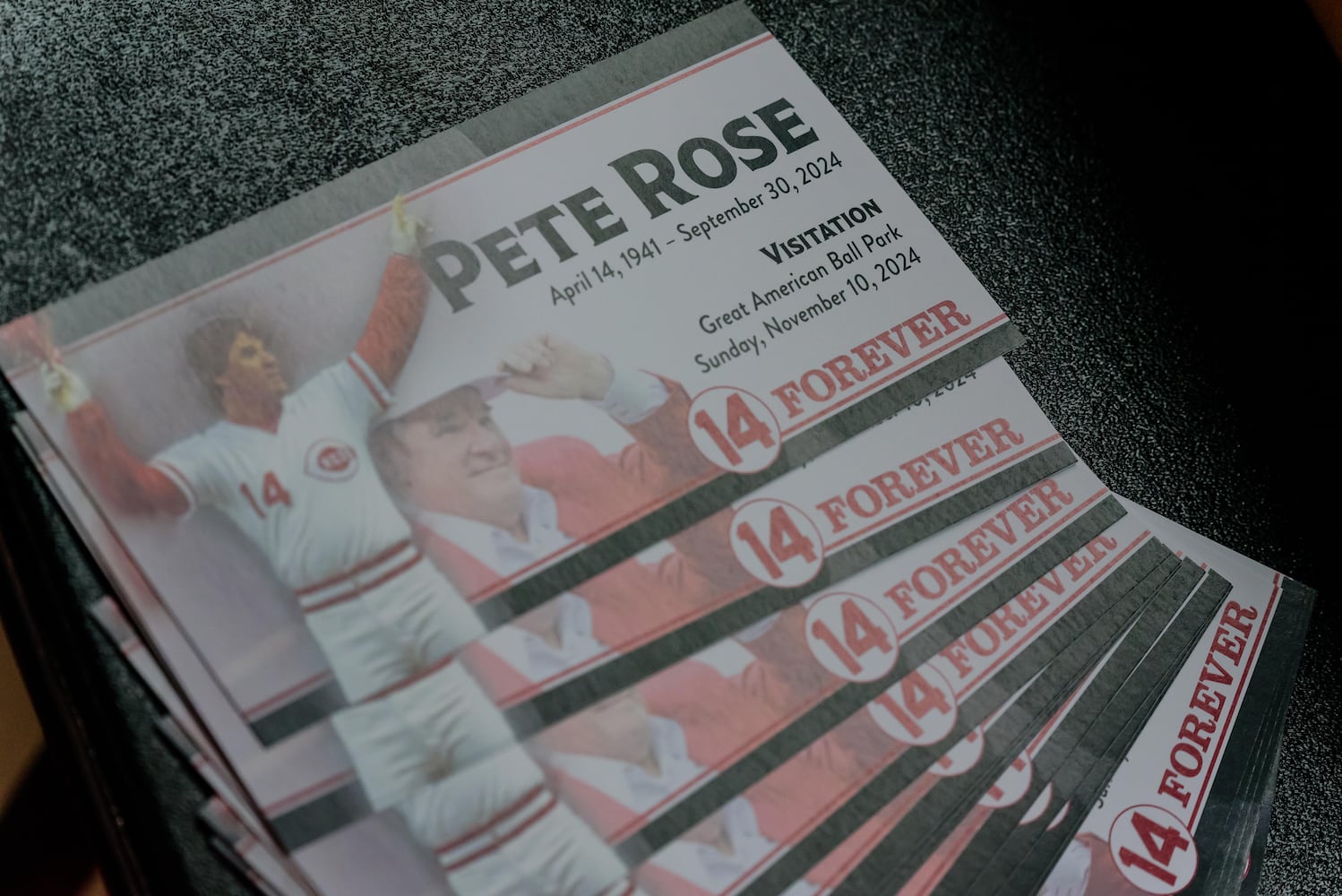 PHOTOS: Pete Rose Memorial Visitation at Great American Ball Park